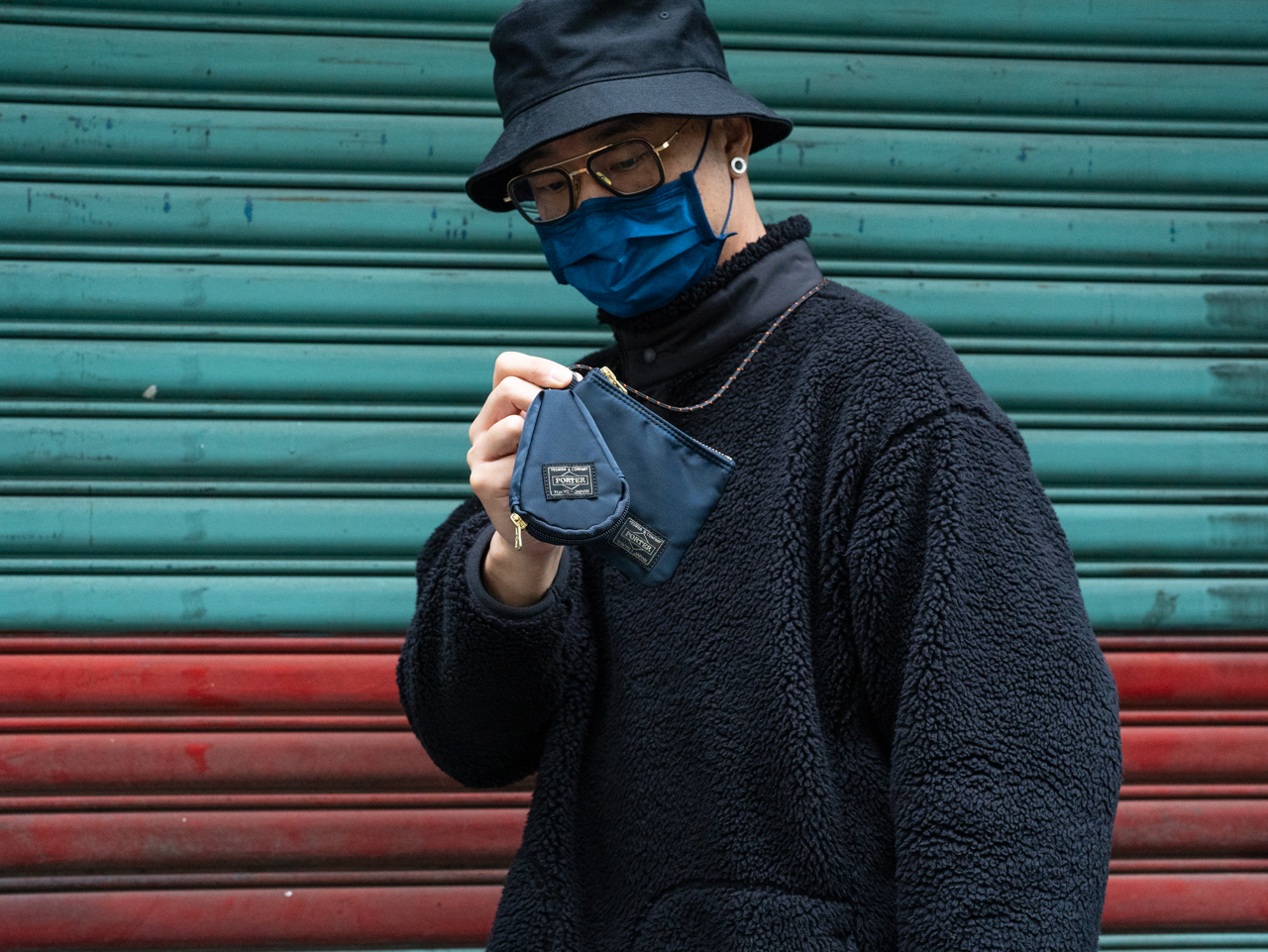 をお手頃な 三好良着PORTER TANKER IRON BLUE オフィサーキット